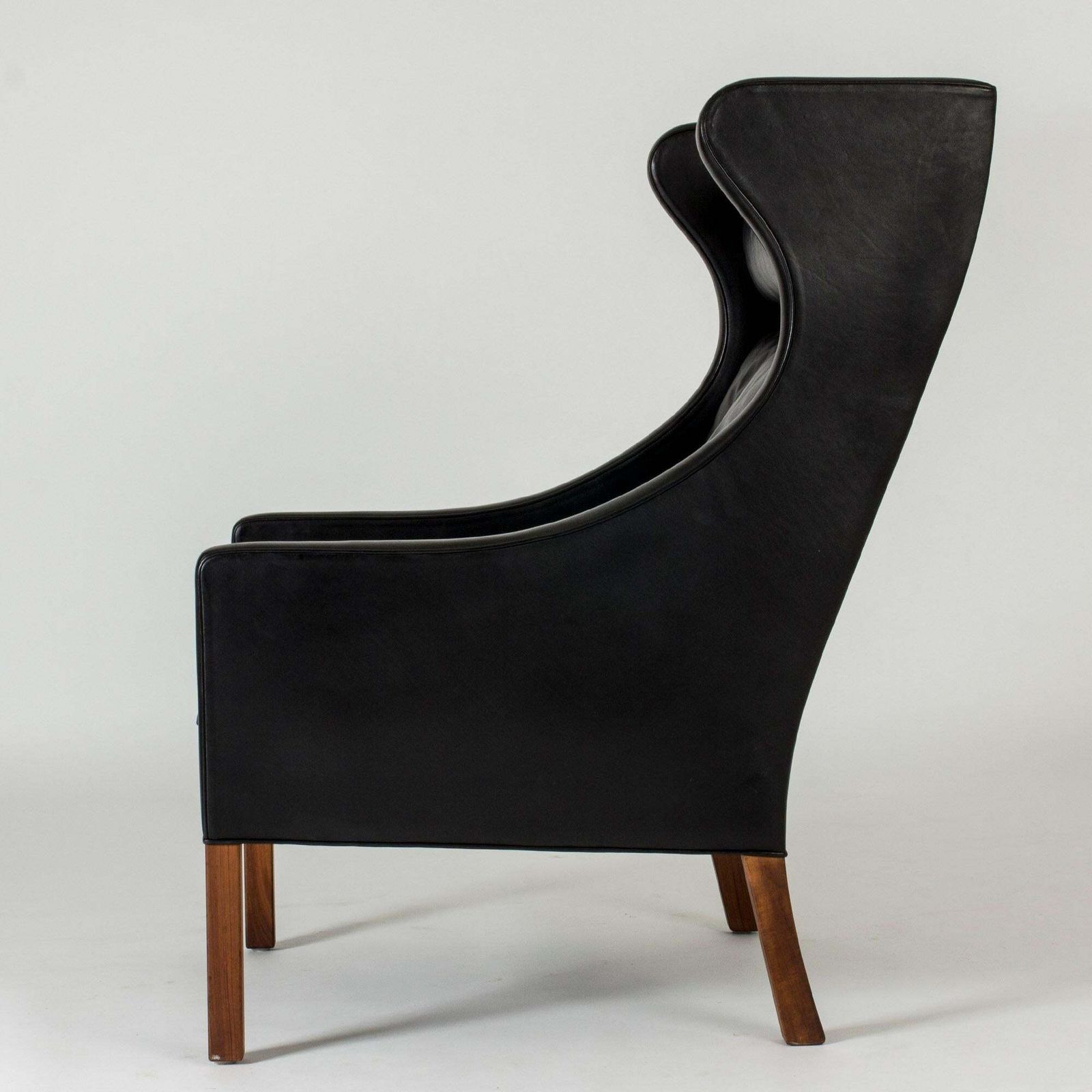 Fauteuil « 2204 » avec ottoman, par Børge Mogensen, années 1960 photo for sale