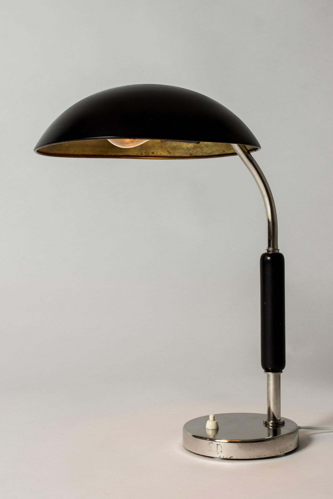 Vintage Functionalistisch Tafel- of Bureaulamp van Asea, Zweden, jaren 1930 photo vinterior