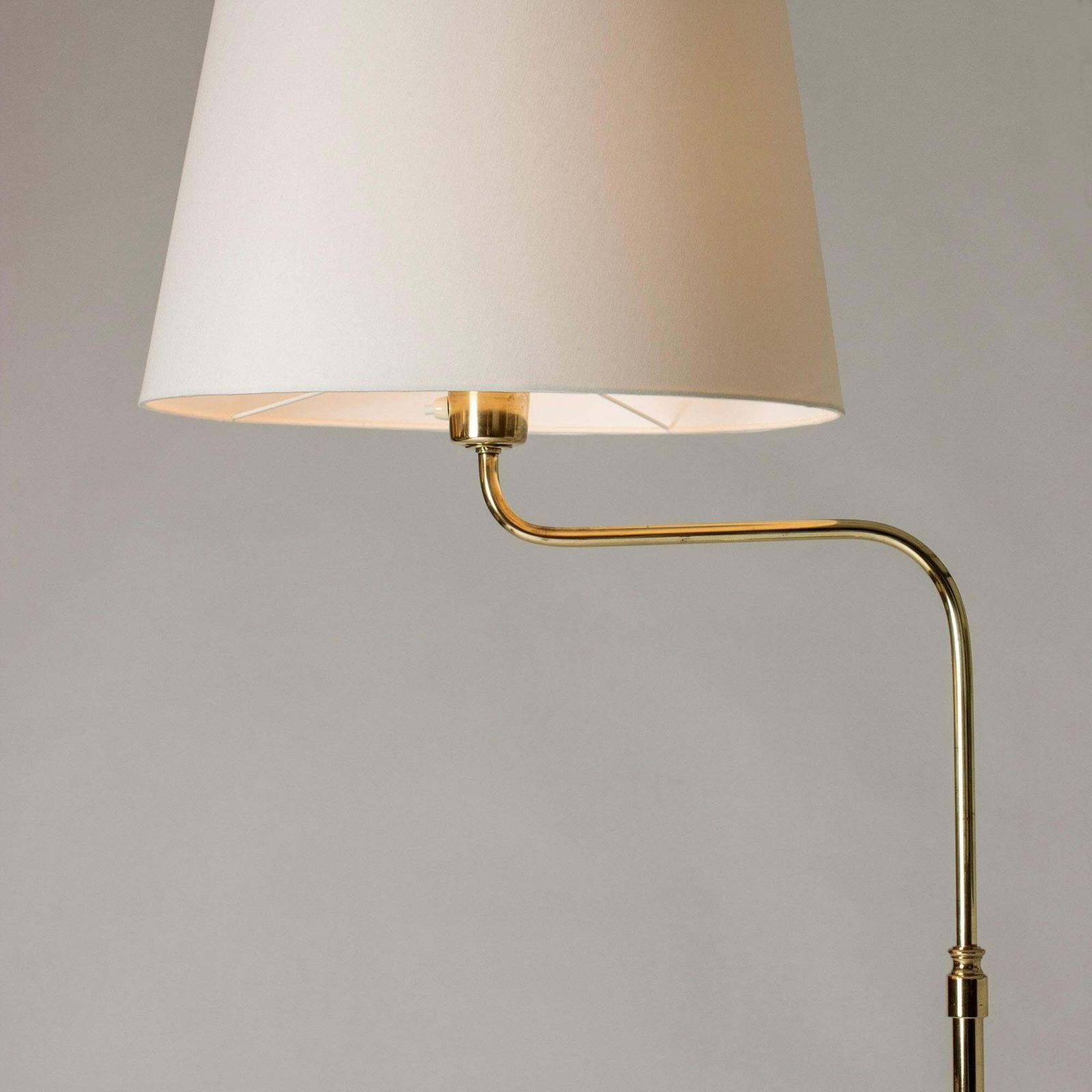 Scandinavische mid-century messing vloerlamp van NK, Zweden, ca. jaren 1950 photo buy