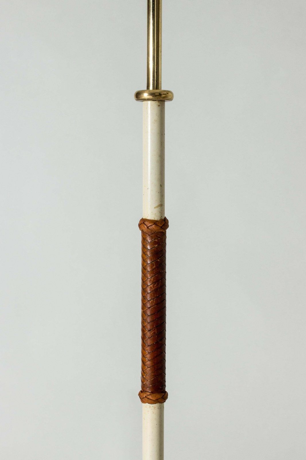 Mid Century Modern Brass Floor Lamp From Böhlmarks, Sweden, 1940s photo buy