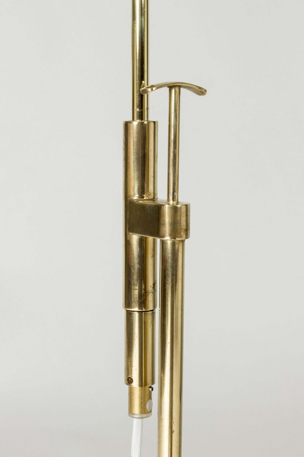 Midcentury Modern Brass Floor Lamp, Sweden, 1950s photo vinterior