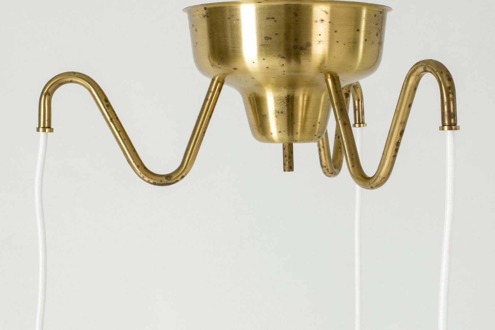 Vintage Scandinavian plafondlamp, Alf Svensson, Zweden, jaren 1950 photo vinterior