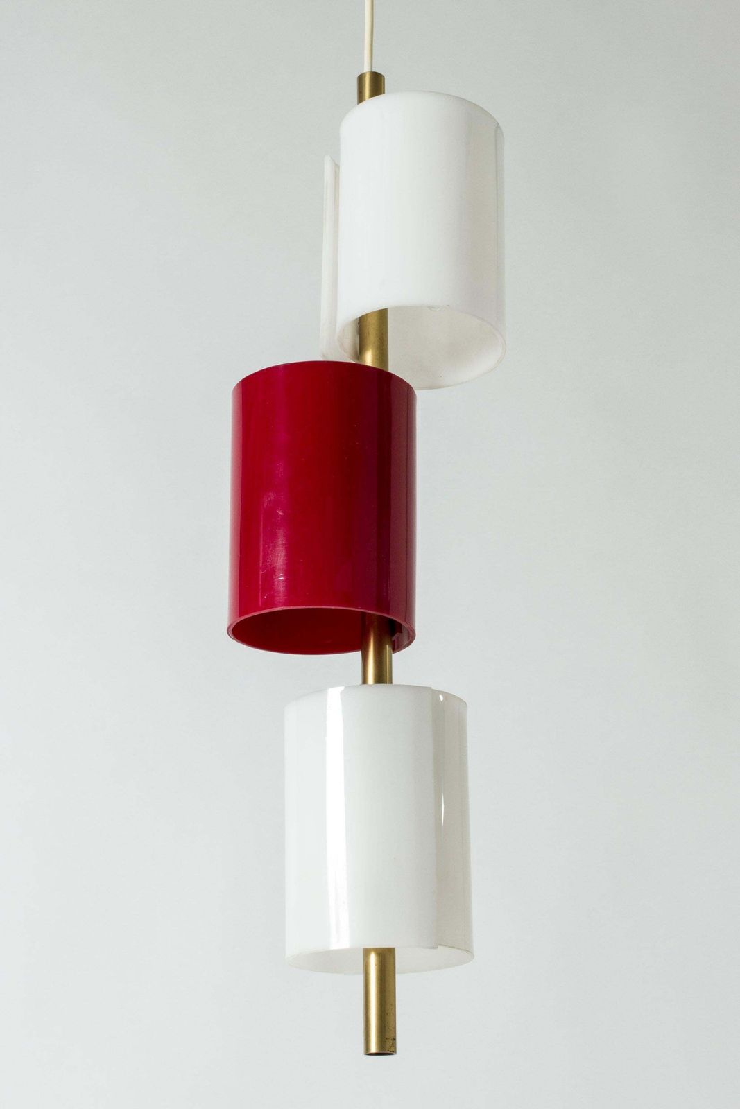 Vintage Scandinavian Ceiling Light, Hans Bergström, Ateljé Lyktan, Sweden, 1950s photo Lighting