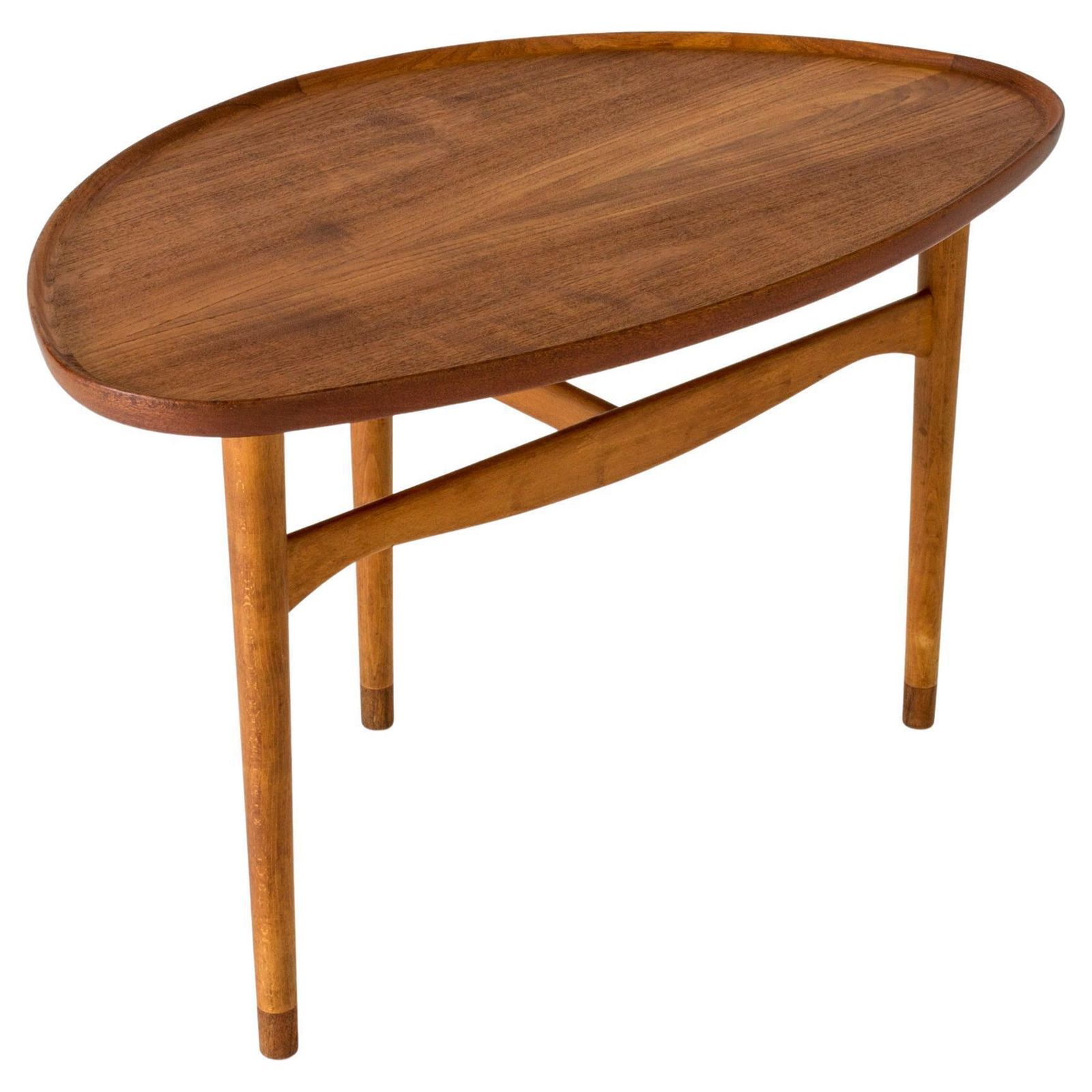 Vintage "Eye" Coffee Table By Finn Juhl, Carl Brørup, Denmark, 1950s