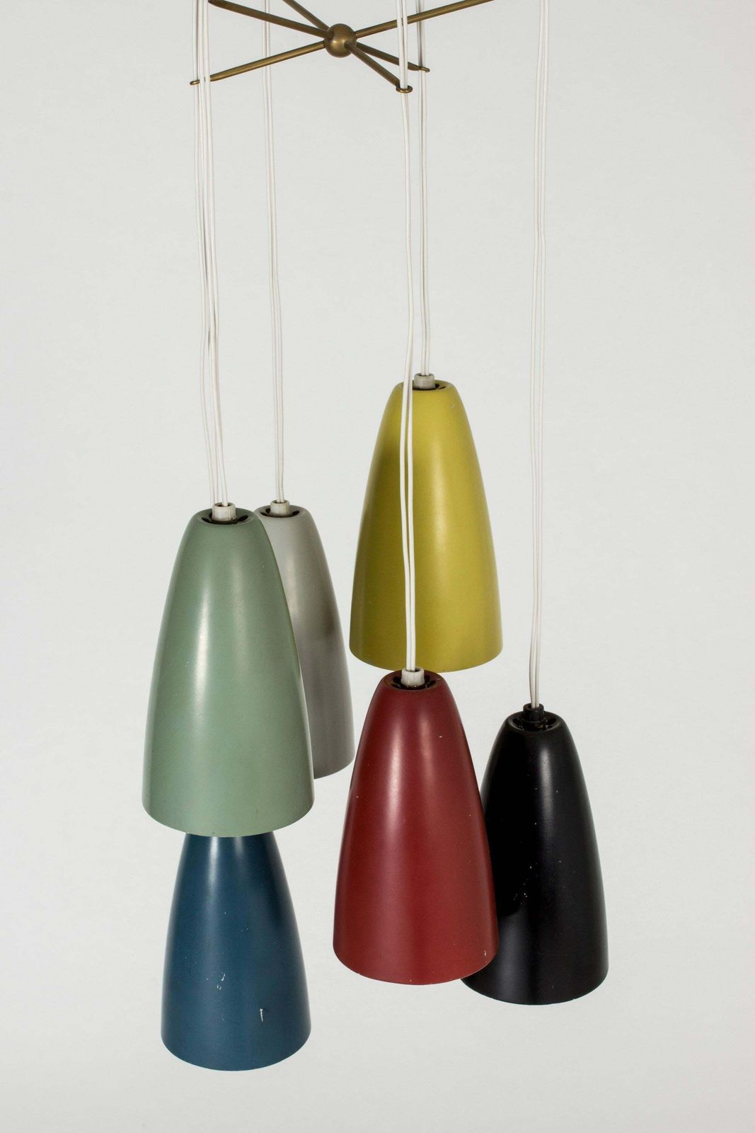 Midcentury Ceiling Light By Hans Bergström, Swedish Design, 1950s photo for sale