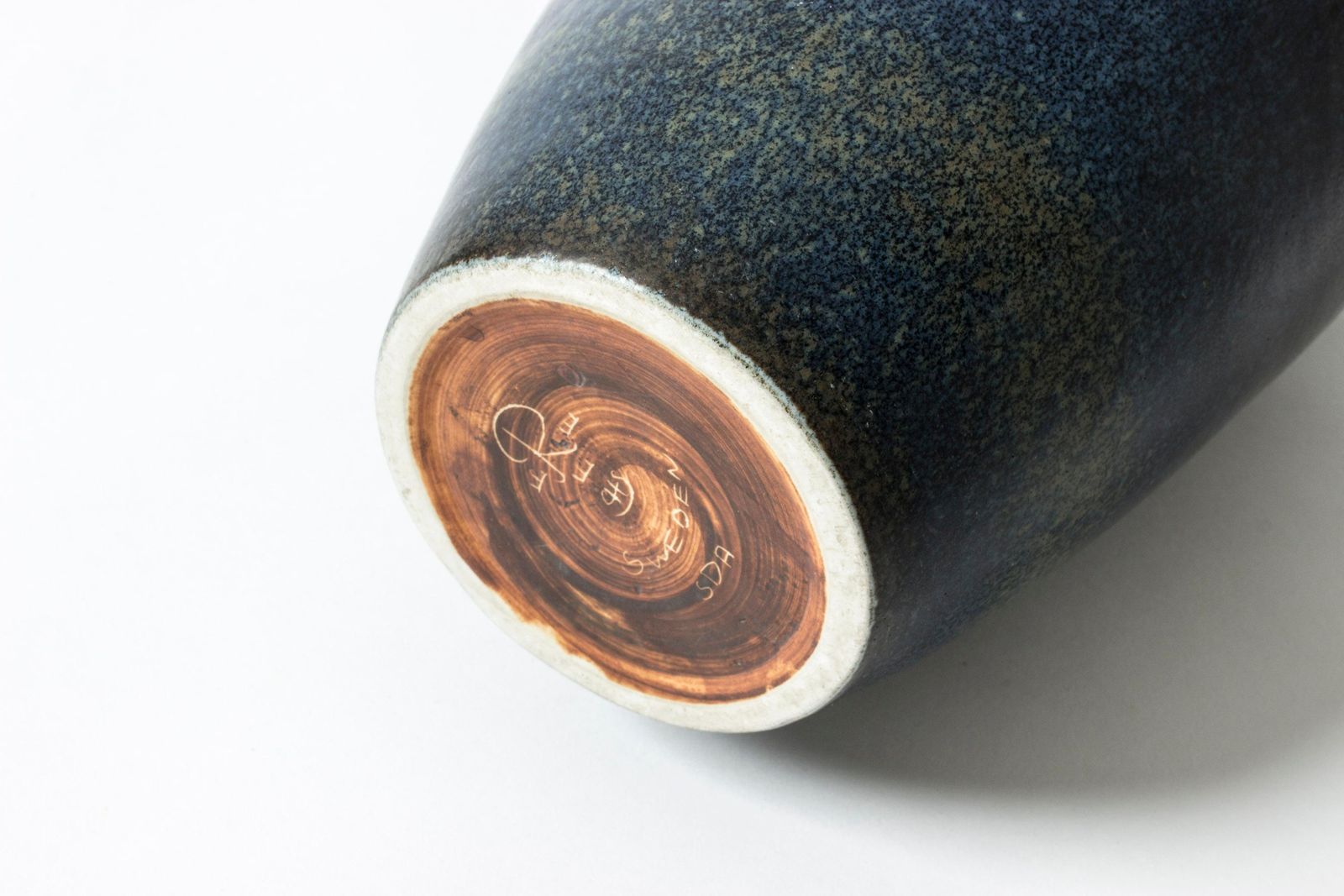 Vase de sol en grès par Carl Harry Stålhane, Rörstrand, Suède, années 1950 photo buy