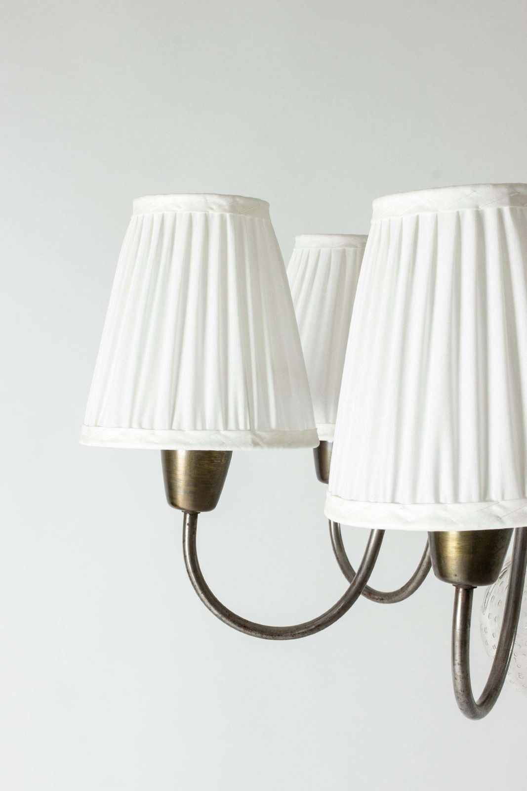 Lustre Hans Bergström pour Ateljé Lyktan, Suède, années 1940 photo Luminaires