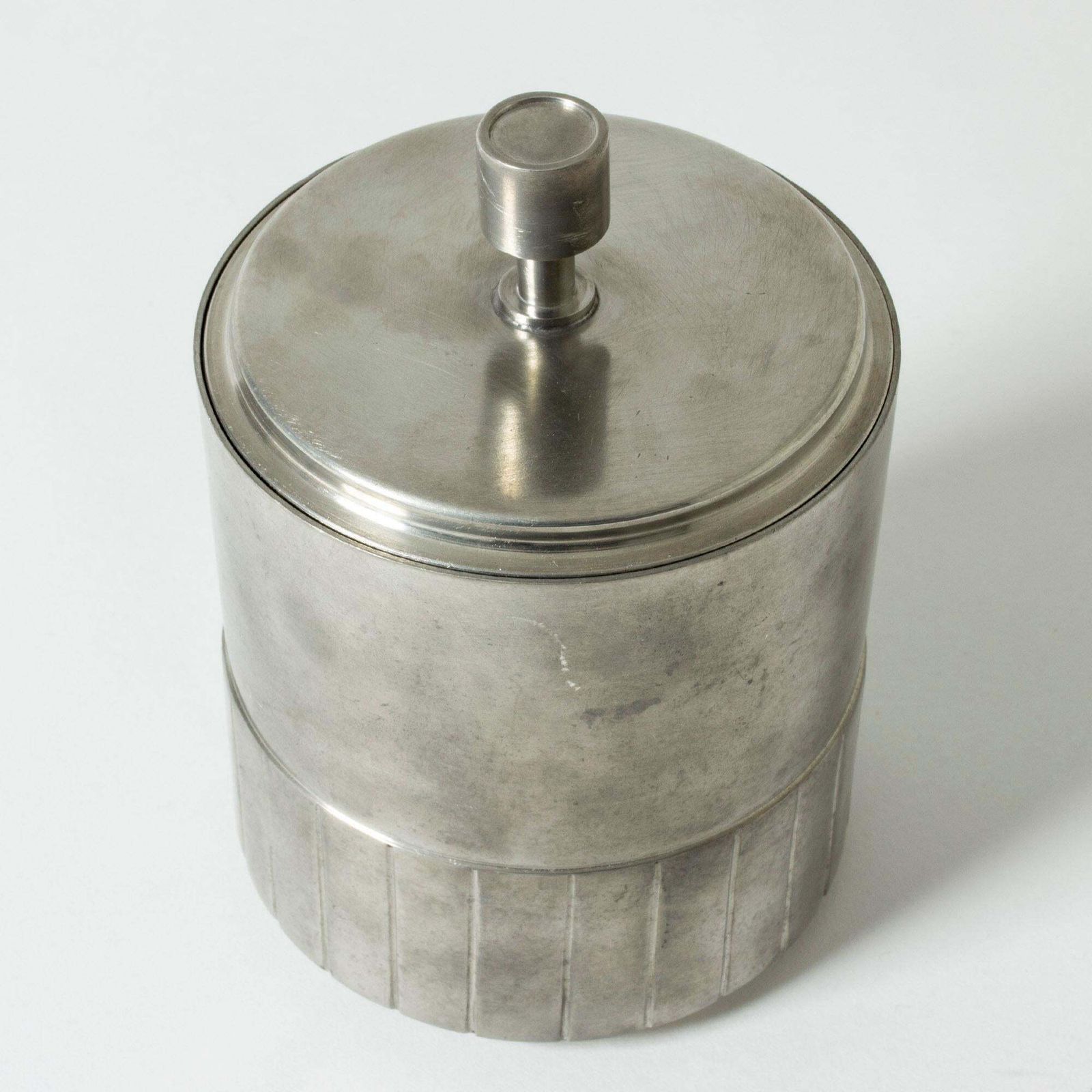 Tinnen pot van Gab, Zweden, 1930 photo for sale