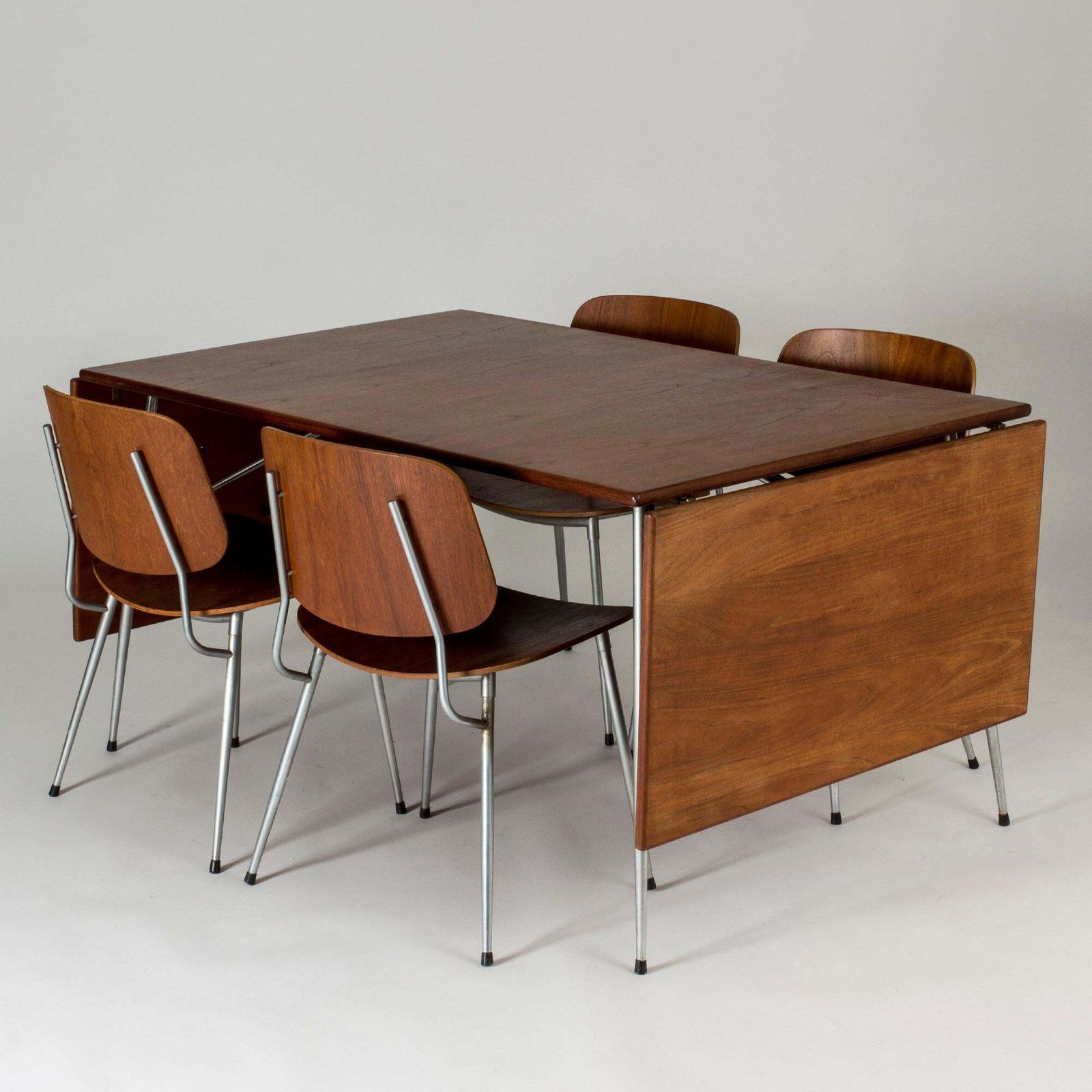 Furniture Teak Dining Table By Børge Mogensen, Denmark, 1960s photo