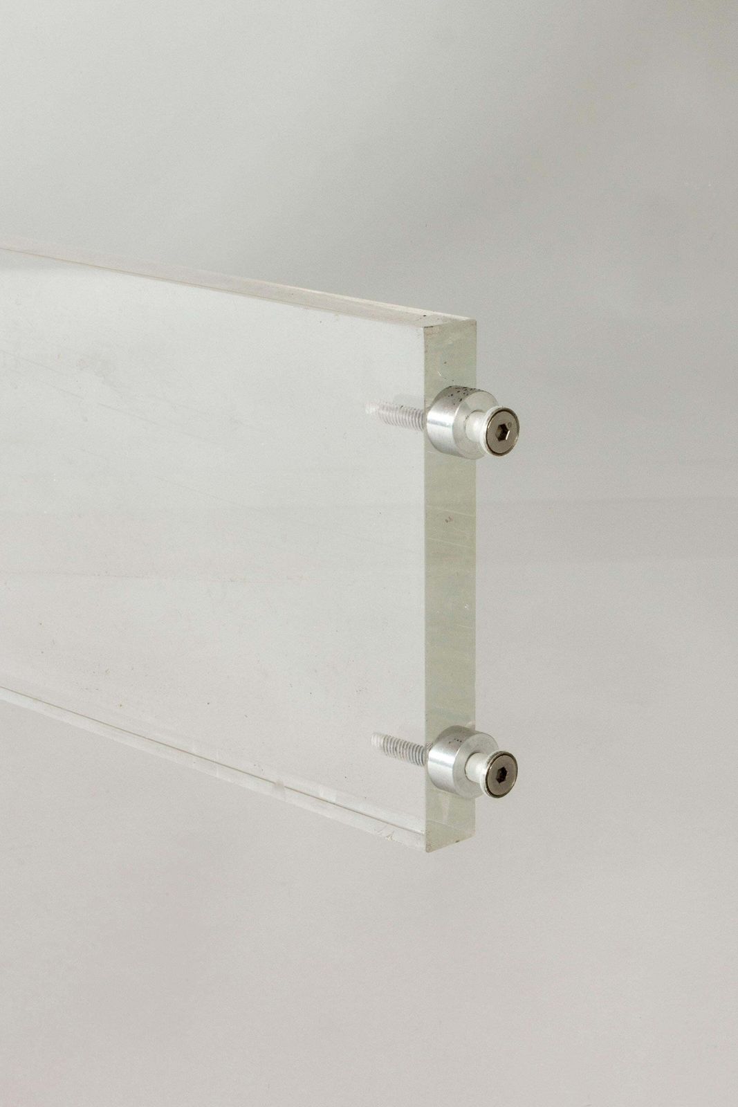Bureau en plexiglas par Poul Nørreklit, Danemark, années 1970 photo vintage