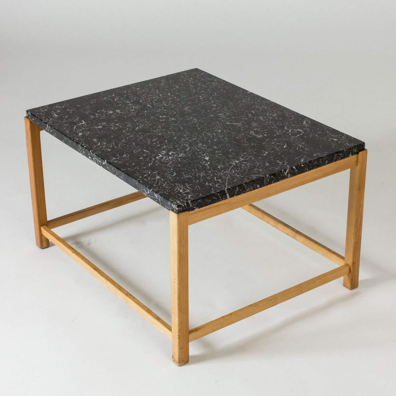 Marmeren Salontafel van Carl Axel Acking voor Torsten Schollin, Zweden, jaren 1950 photo vinterior