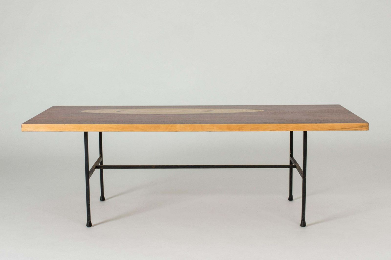 Salontafel van palissander en ingelegd hout door Tapio Wirkkala voor Asko photo Meubels
