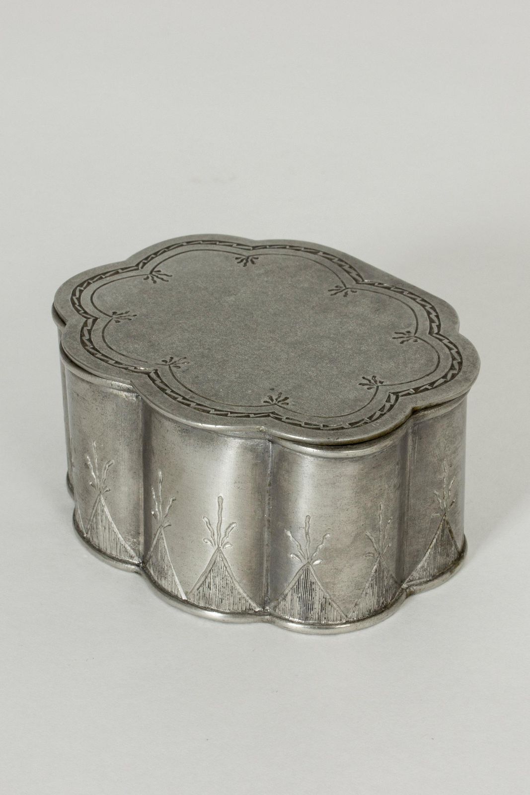 Tinnen doos van Herman Bergman photo Woonaccessoires