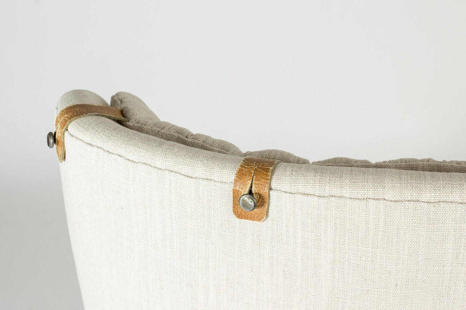 Furniture Scandinavian Midcentury Lounge Chair, Carl Axel Acking, Sweden, 1940s photo