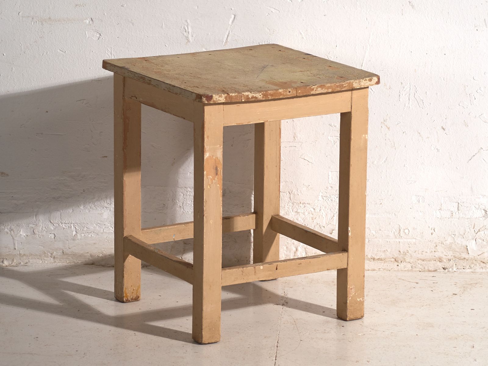 Antique Bedside Tables In Pine Wood – Central Europe, Circa 1940 #5 photo vinterior