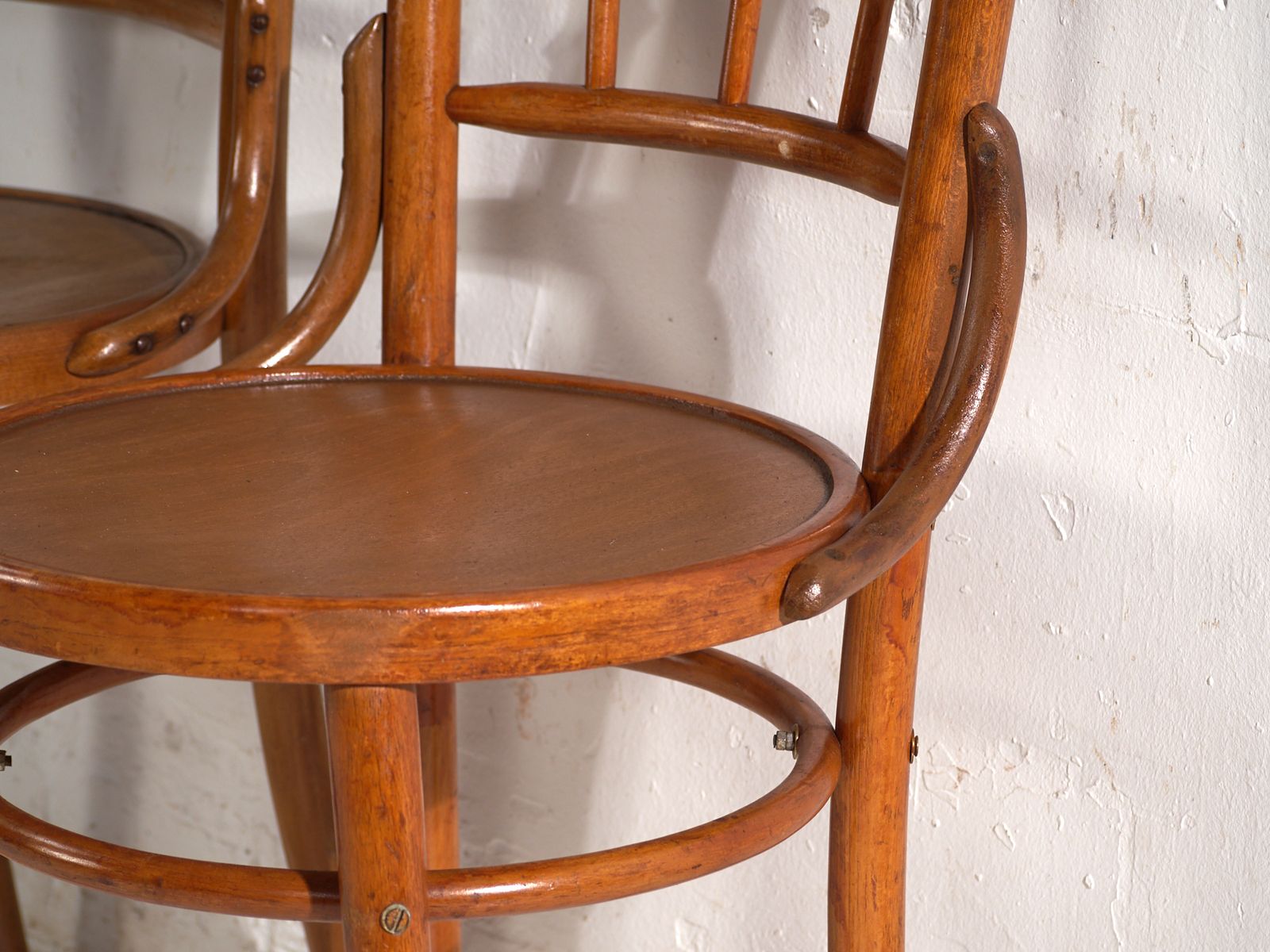 Chaises d'époque de style Thonet en bois courbé, Europe centrale, vers 1930, lot de 6 photo buy