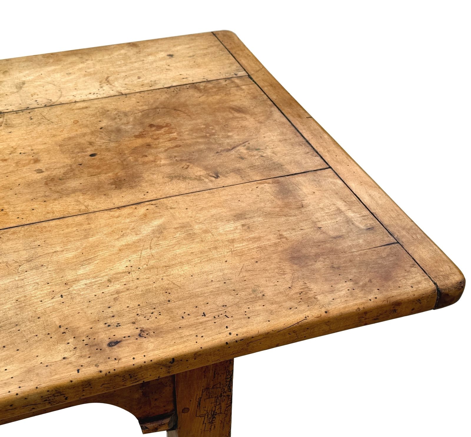 Grote Franse boereneettafel van sycomoor, begin 19e eeuw, French Provincial (Frankrijk, ca. 1820) photo Meubels