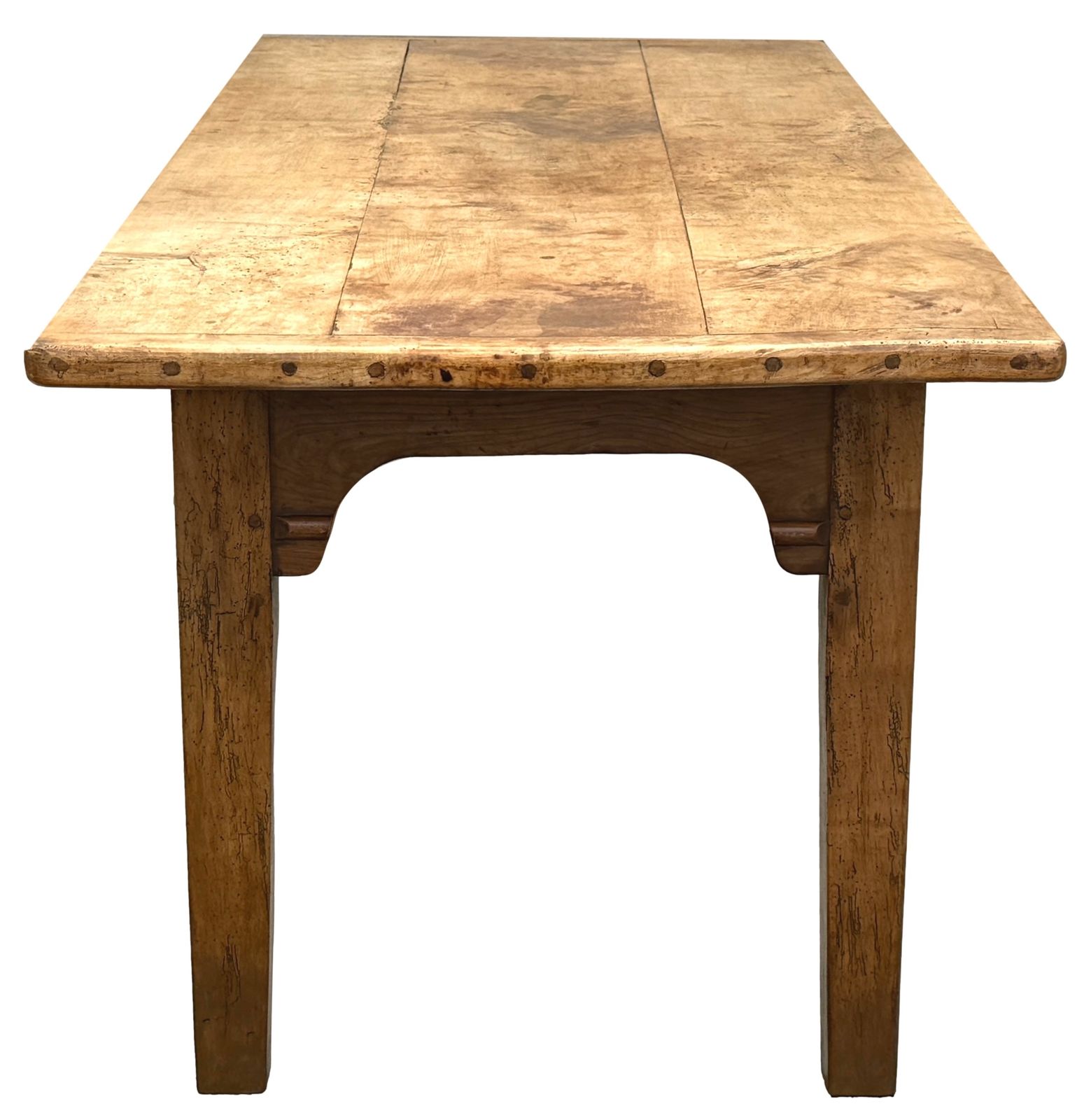 photo furniture Grote Franse boereneettafel van sycomoor, begin 19e eeuw, French Provincial (Frankrijk, ca. 1820)