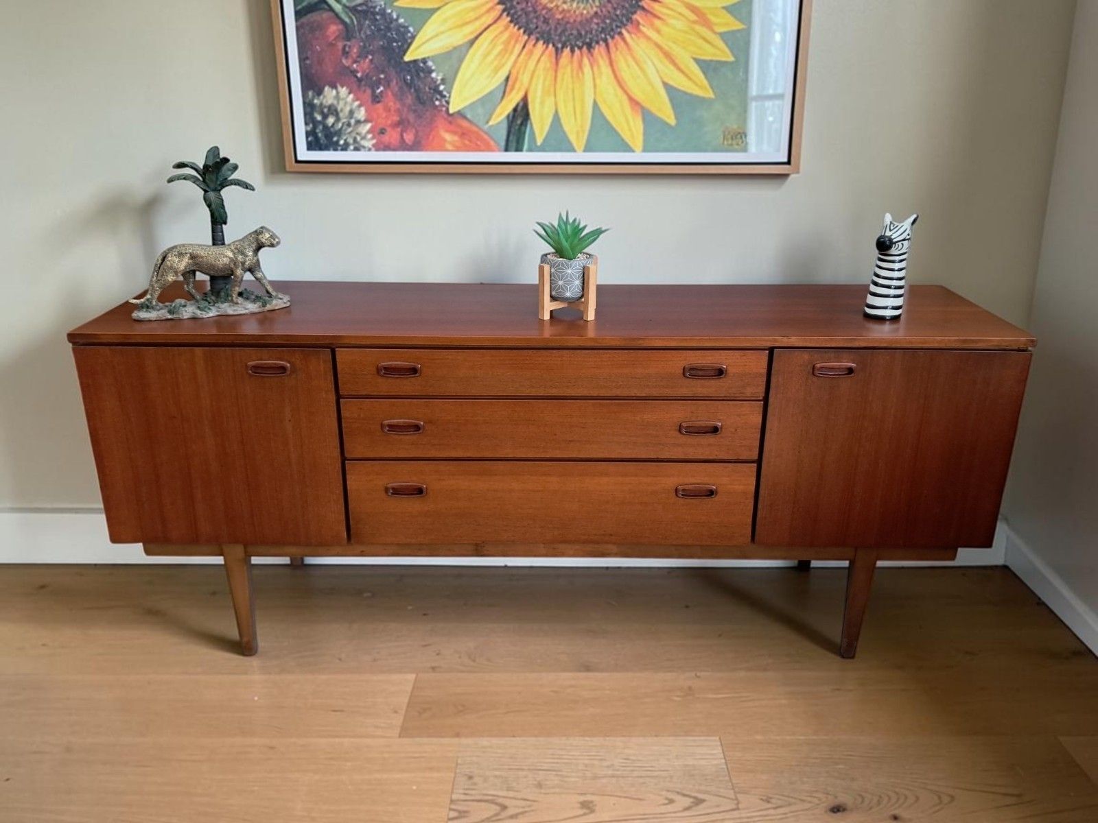 Mid Century Nathan Teak Sideboard Vintage Retro Tv Cabinet Cupboard Compact 1960 photo furniture