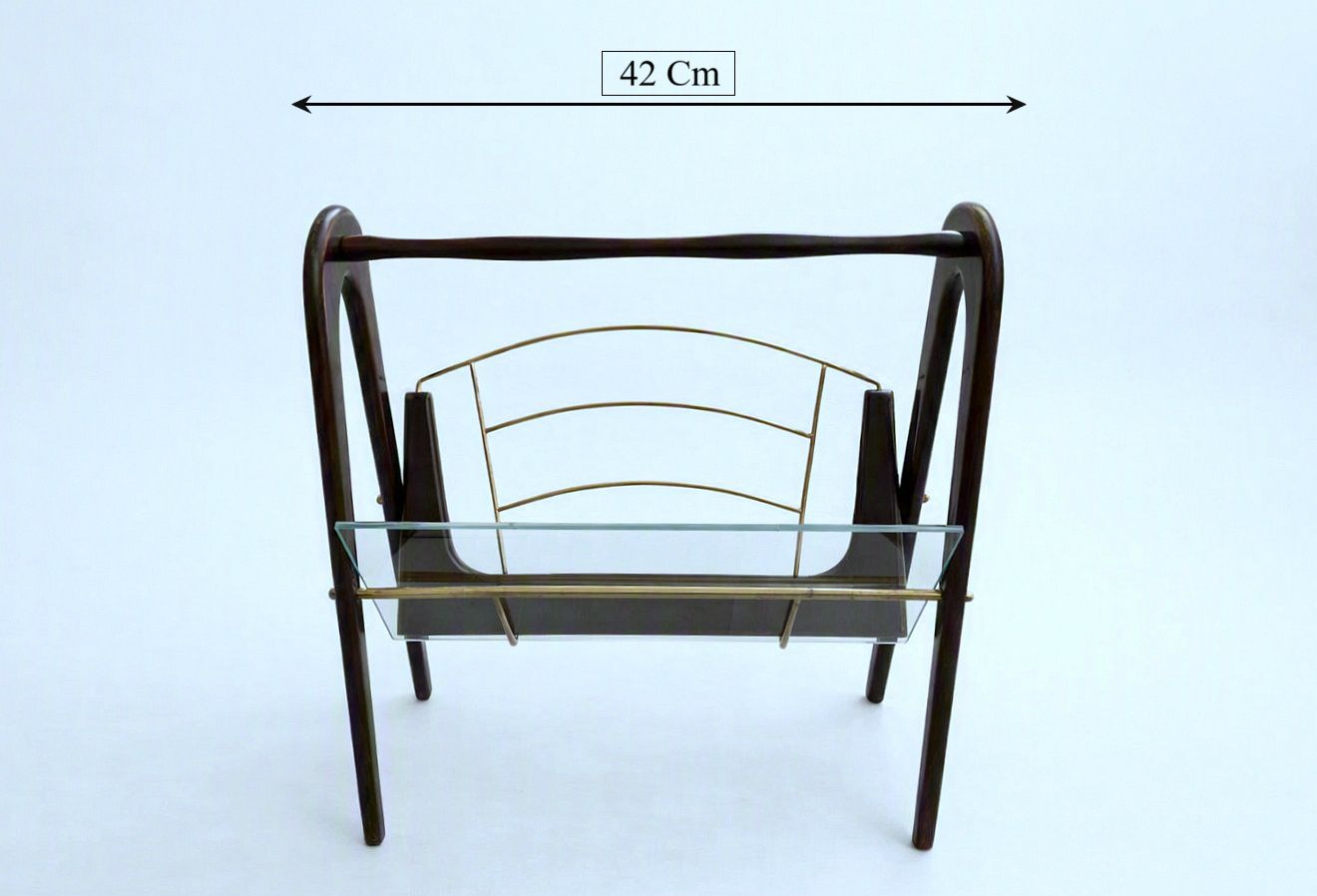 Cesare Lacca - Magazine Rack / Mid Century - Italy '50 photo for sale