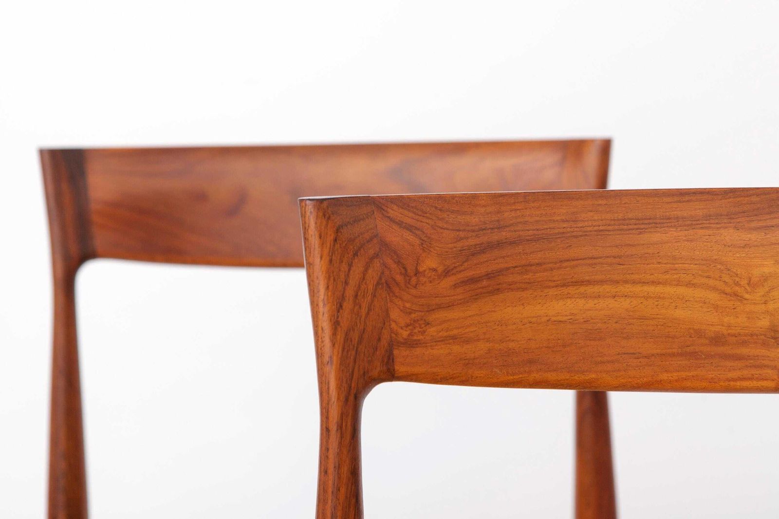 Paar Vintage Teakhouten Eetkamerstoelen van Casala, Opnieuw Bekleed, Duitsland, jaren 1960 photo 673.0