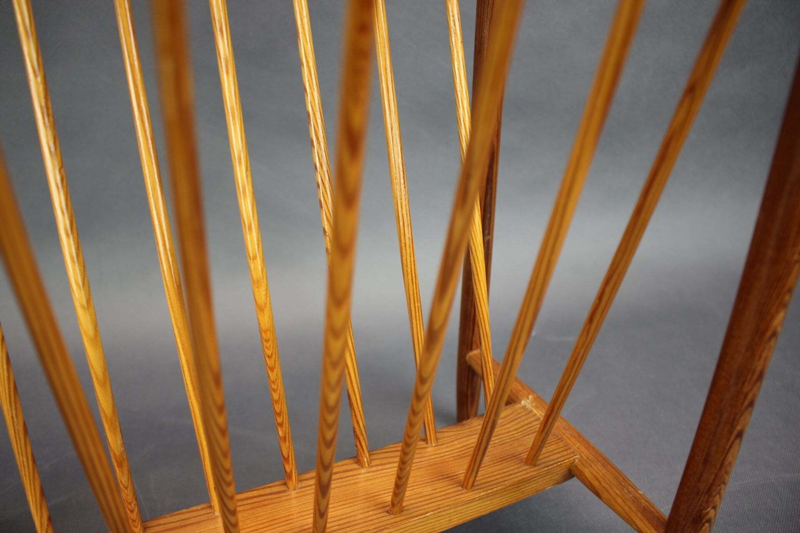 1950s Czechoslovakian Mid Century Modern Wooden Magazine Rack photo 352.0