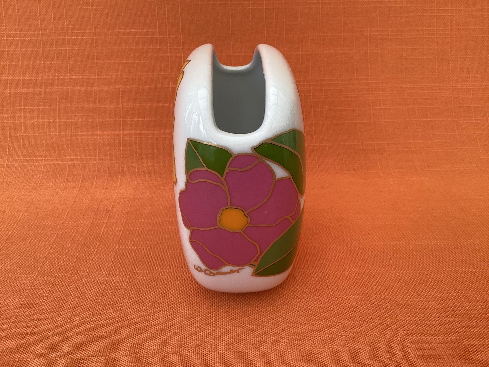 Rosenthal 100 Jahre vaas uit de Studio Linie collectie door W Bauer, verzamelbaar Rosenthal porselein photo 75.0