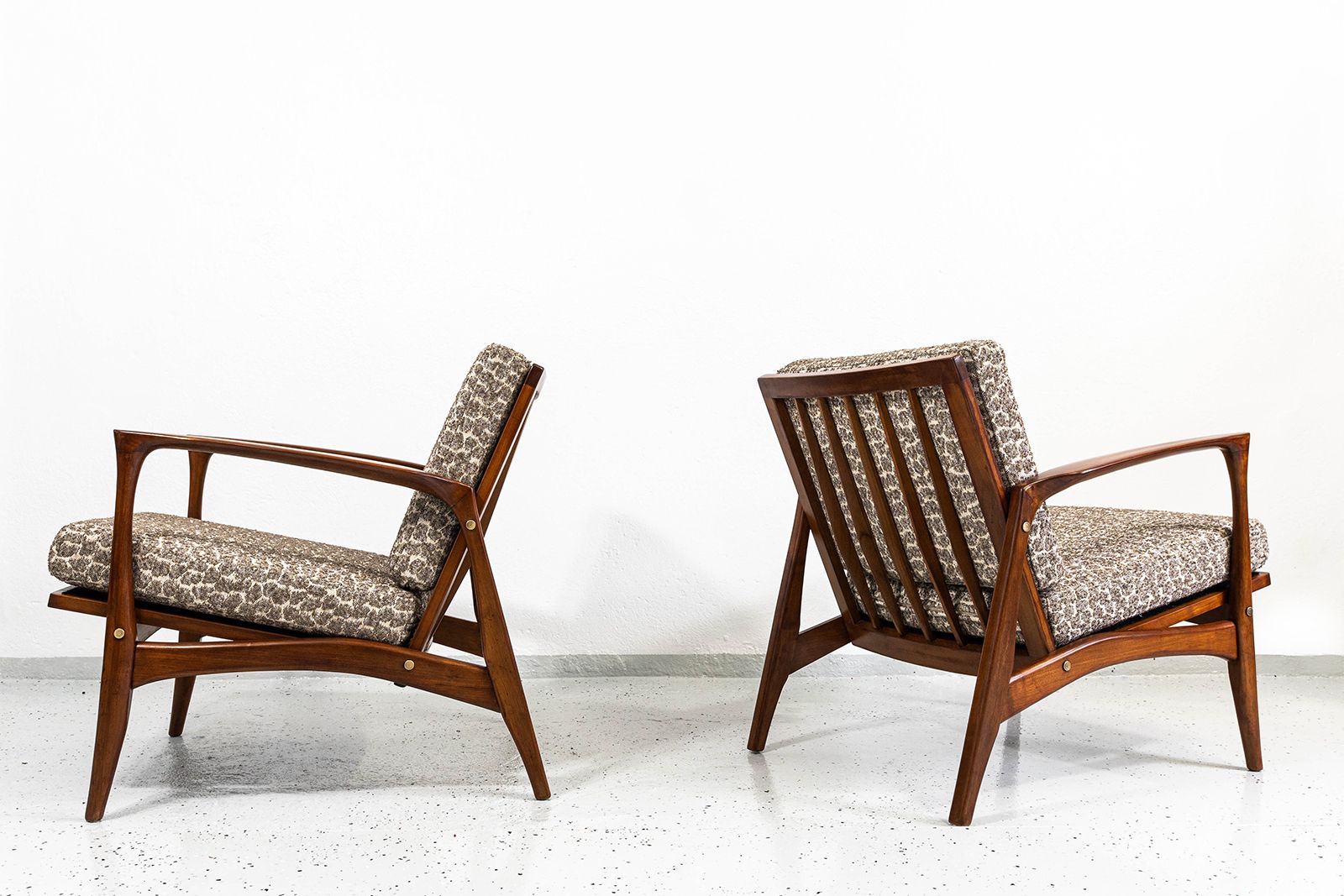 Mid Century Armchairs, Denmark, 1960s, Set Of 2 photo for sale