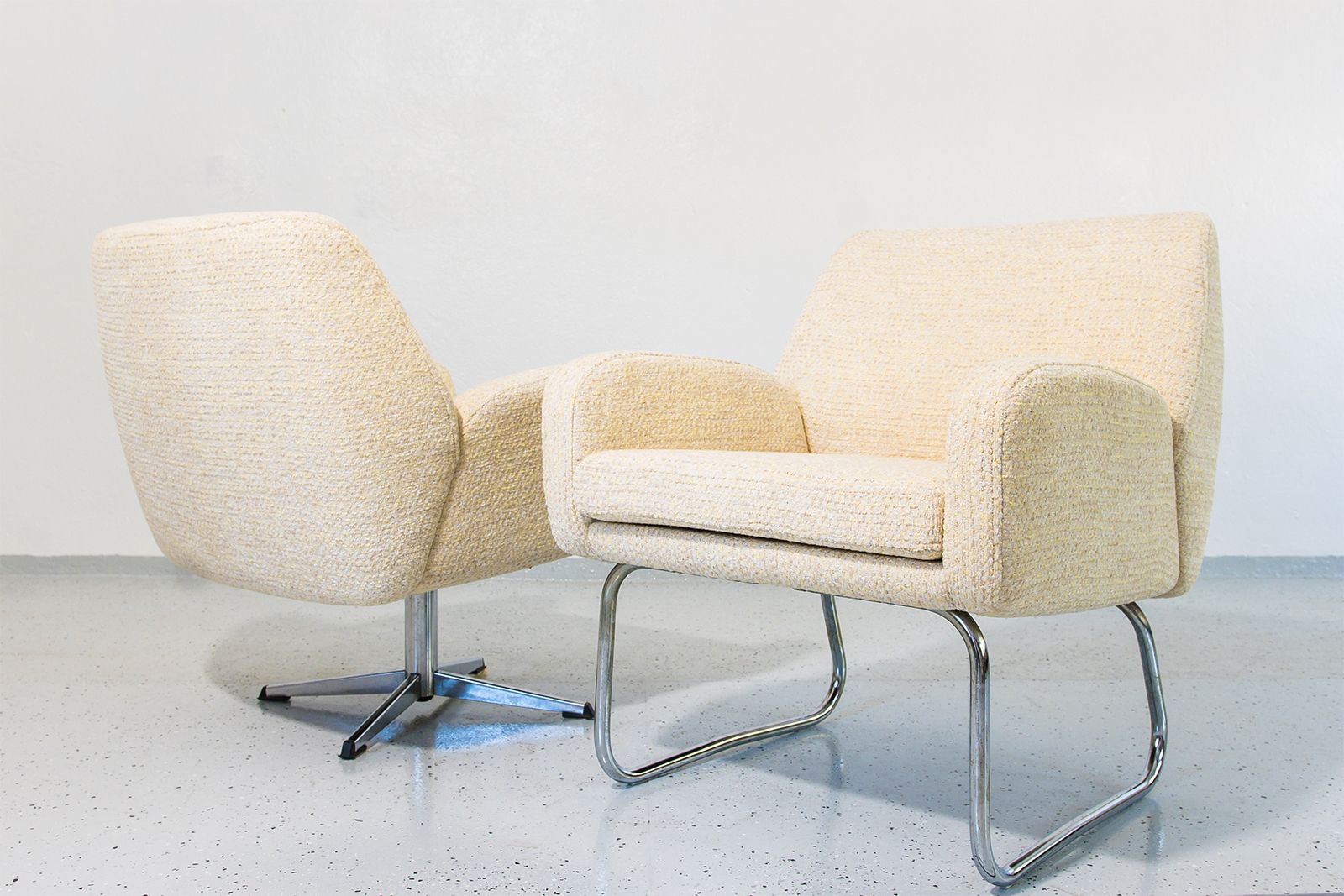 Vintage fauteuils, Duitsland, jaren 1970, set van 2 photo for sale