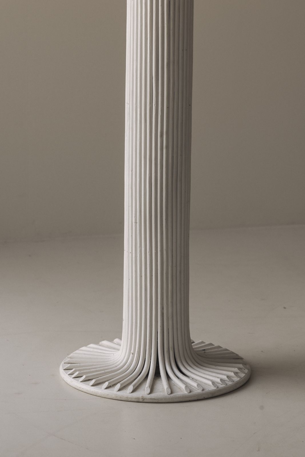 Stel Sculpturale Bamboe Sokkels uit Italië, ca. jaren 1960 photo vintage