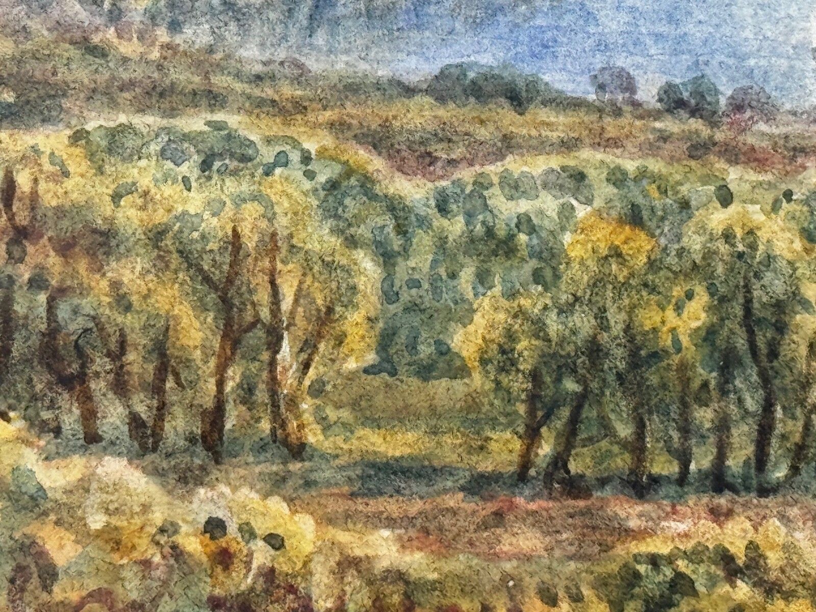 photo vinterior William Taylor Longmire, Windermere, aquarel met uitzicht op de Langdale Pikes