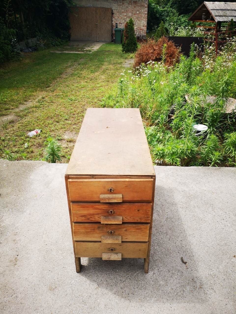 Industrial Chest Of Drawers, 1960s photo Furniture