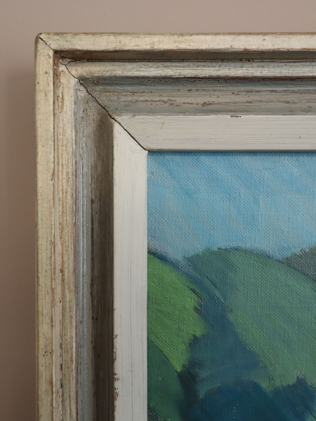 The Path Beyond, In Oil Onto Canvas Mid 20th Century photo vinterior