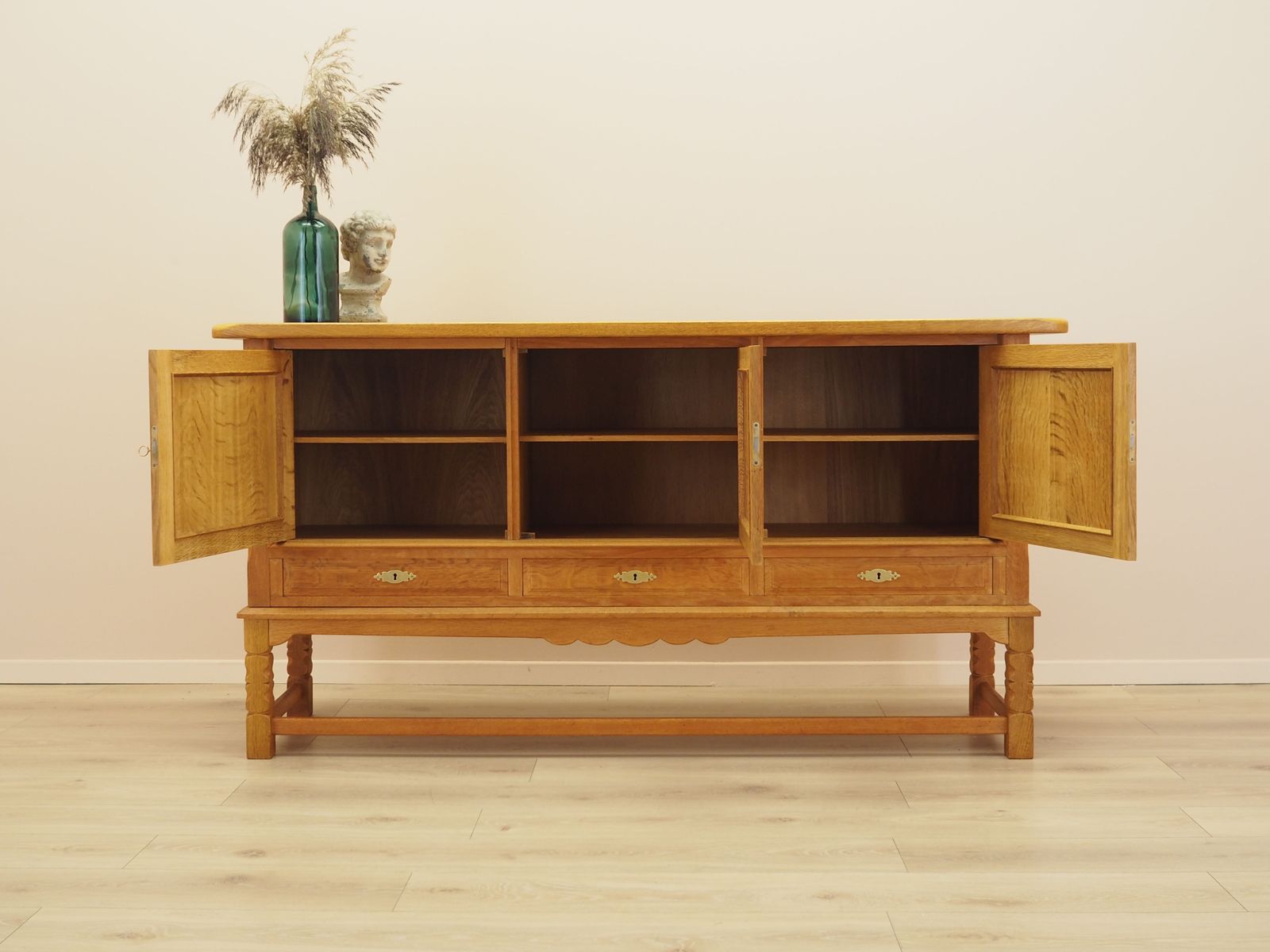 Oak Sideboard By Henning Kjærnulf, Danish Modern Design From The 1960s photo 2069.0