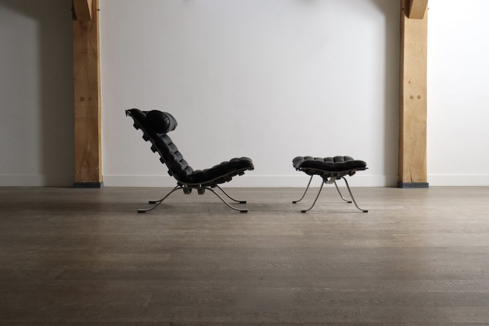 Arne Norell Ari Lounge Chair met Ottoman, Zweden 1966 photo 5361.0