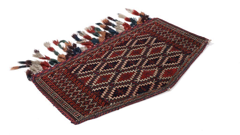 Antiek Yomut Tribal Vloerkleed, 114 × 71 cm, ca. jaren 1920 photo for sale