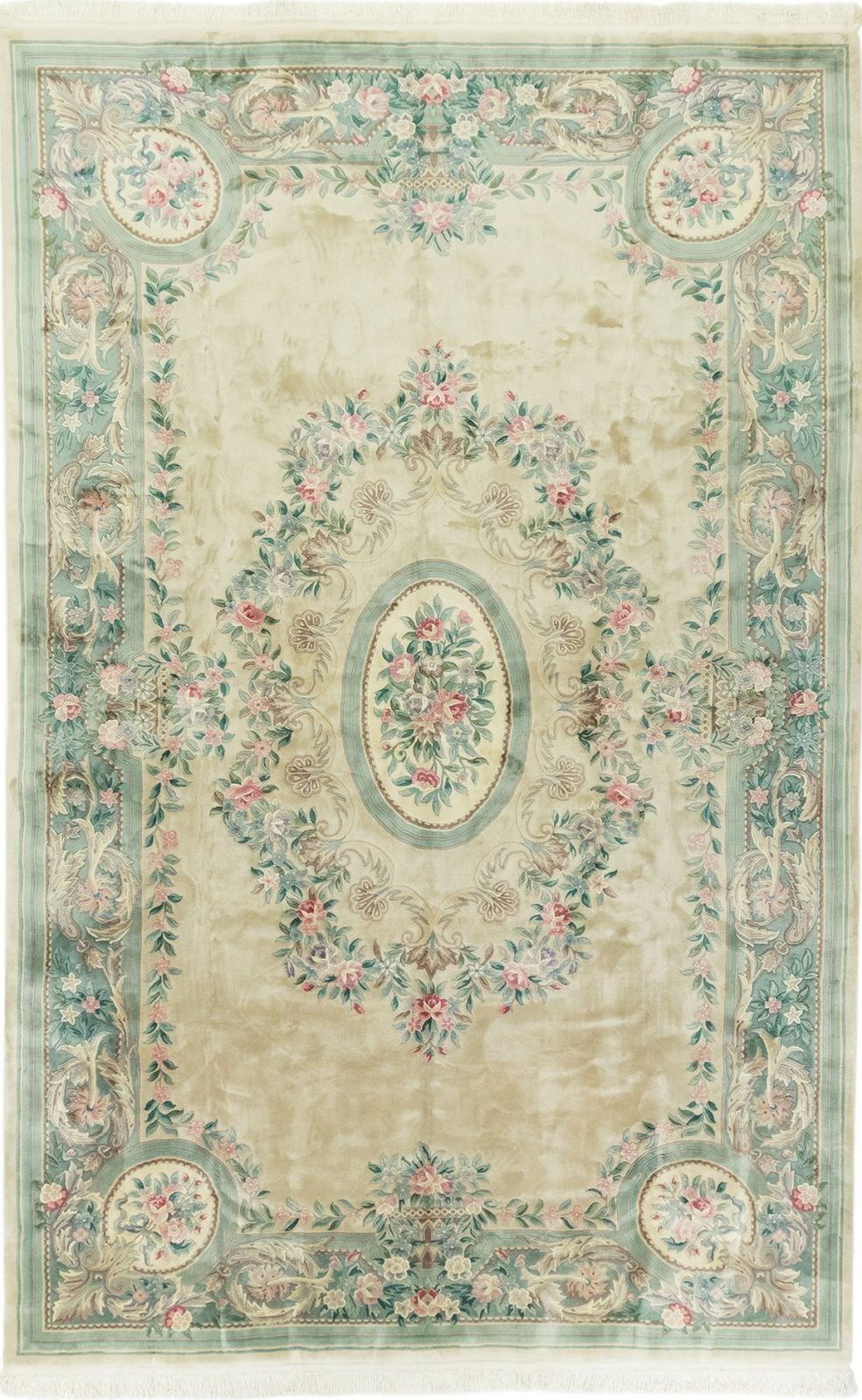 Vintage Chinees tapijt, 520 × 335 cm, ca. jaren 1970