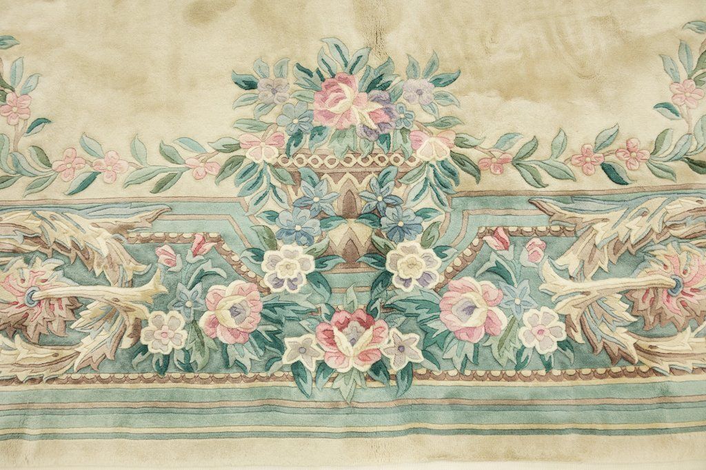 Vintage Chinees tapijt, 520 × 335 cm, ca. jaren 1970 photo vinterior
