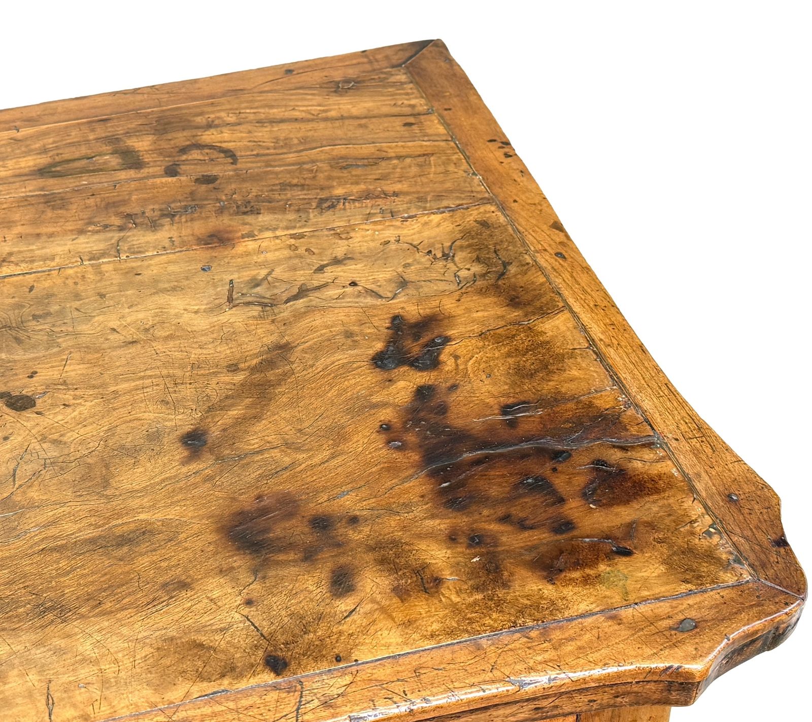 French Provincial Louis XVI Cherry Wood Side Table, Late 18th Century (France, Circa 1780) photo Furniture