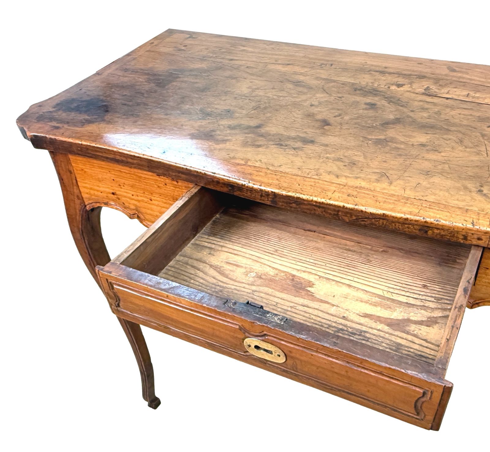 photo for sale French Provincial Louis XVI Cherry Wood Side Table, Late 18th Century (France, Circa 1780)