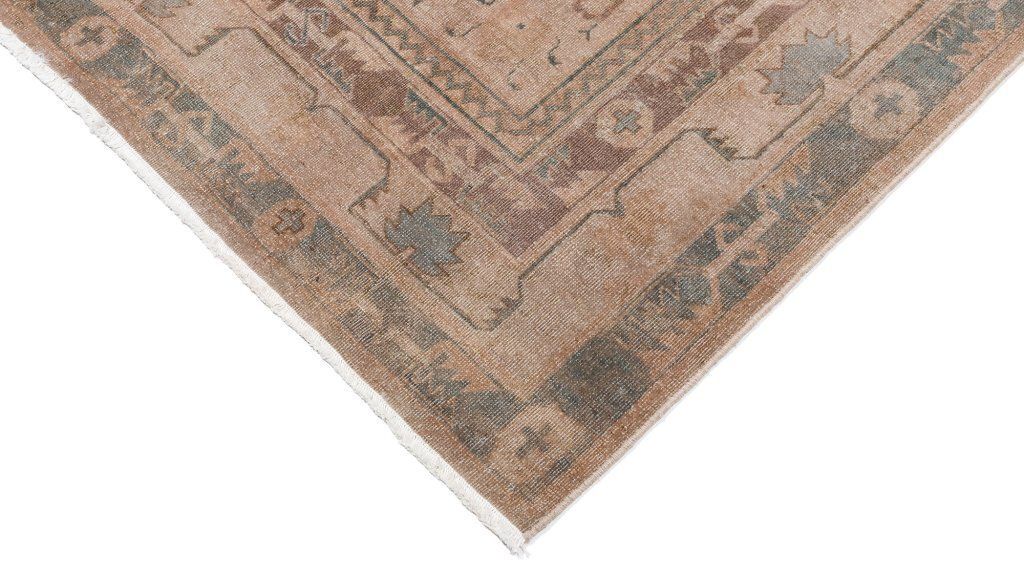 Antiek Samarkand tapijt, beige, 239 × 152 cm, ca. jaren 1910 photo 1530.0