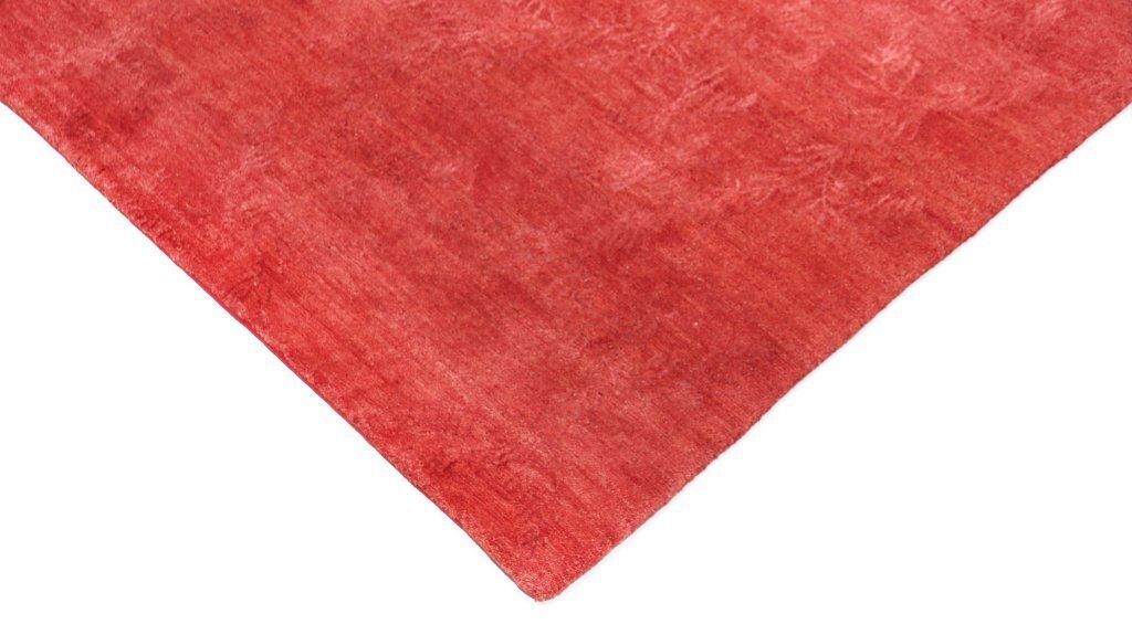 Vintage Nepalees tapijt, rood, 244 × 173 cm, ca. jaren 1980 photo 2590.0