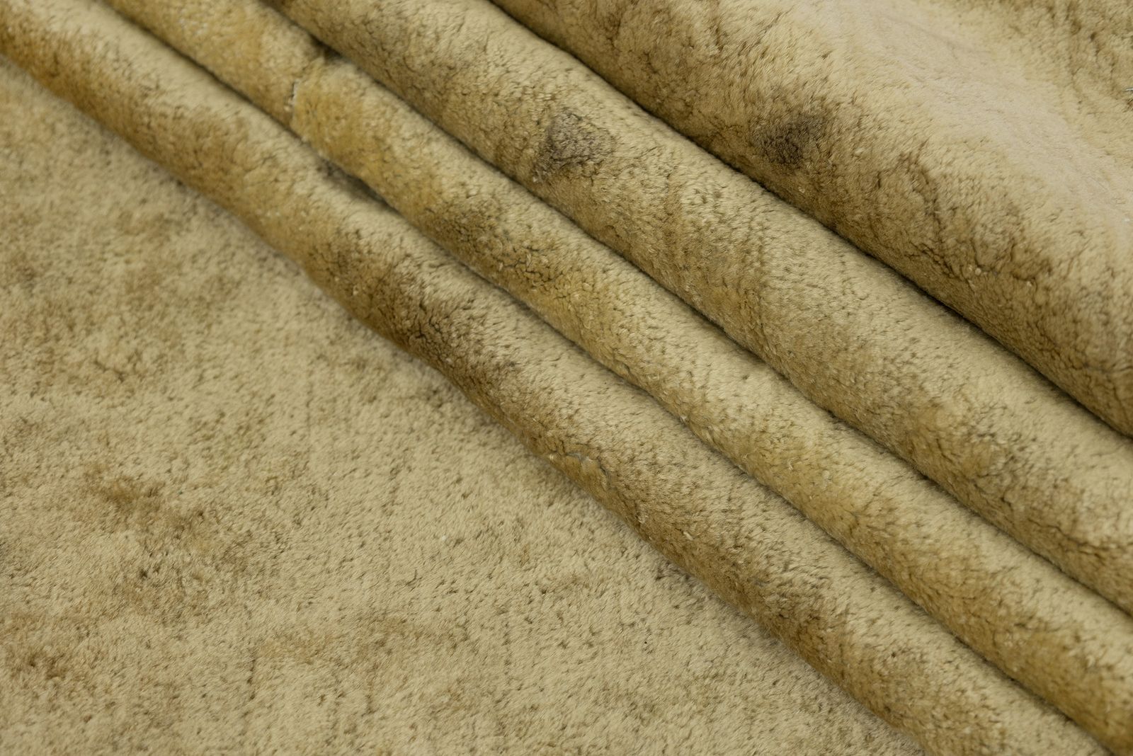 Semi-antiek Duits Tefzet tapijt, beige, 582 × 366 cm, ca. jaren 1930 photo vintage