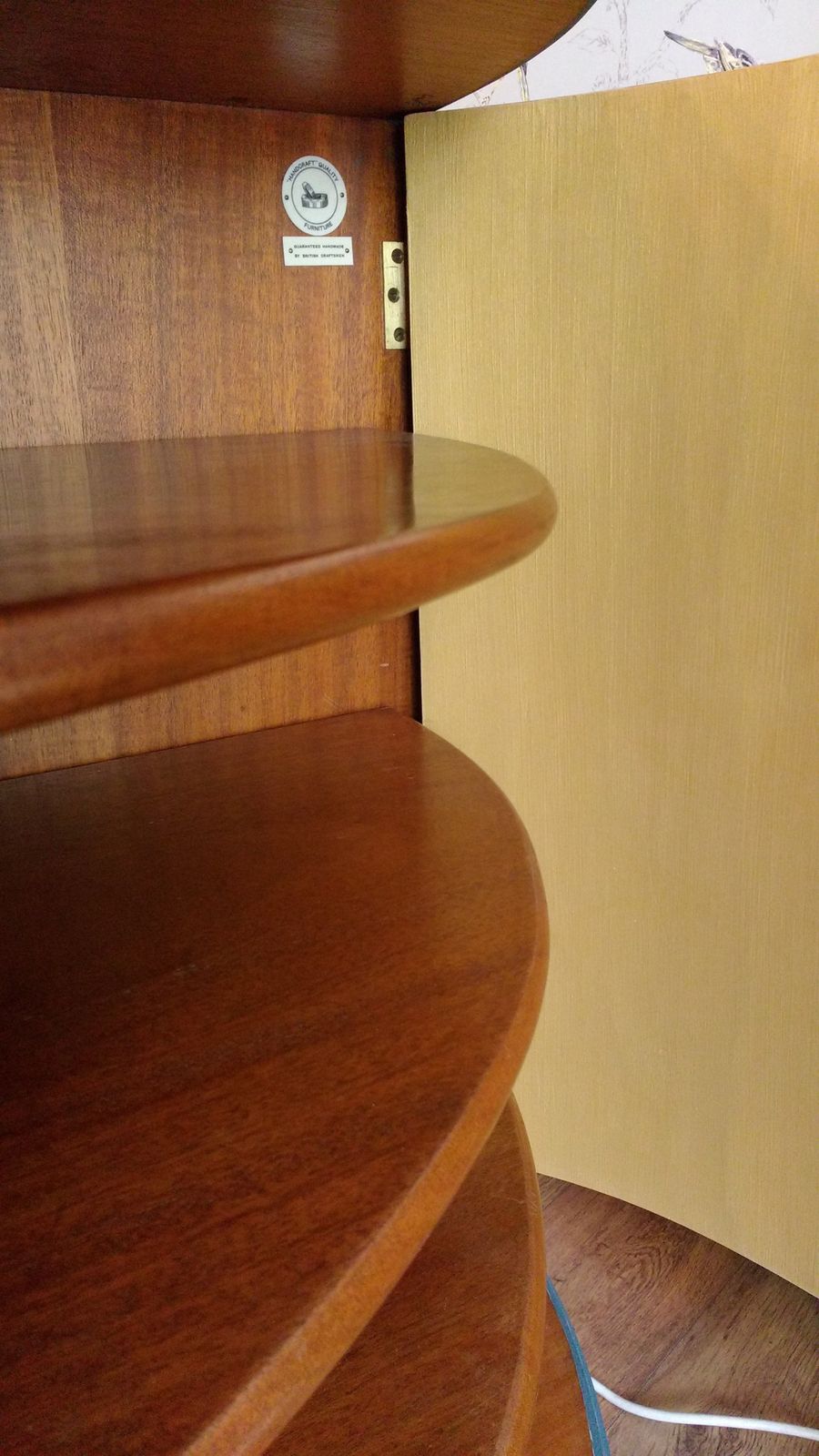 Demi Lune, Semi Circular Sideboard, Hall Cupboard. Drinks Cabinet, Mahogany Sideboard, photo Furniture