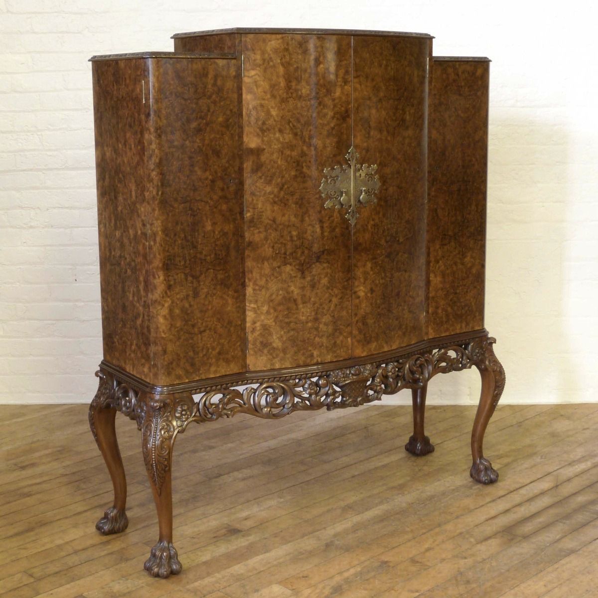 Skip To The Beginning Of The Images Gallery Huge Walnut Cocktail Cabinet