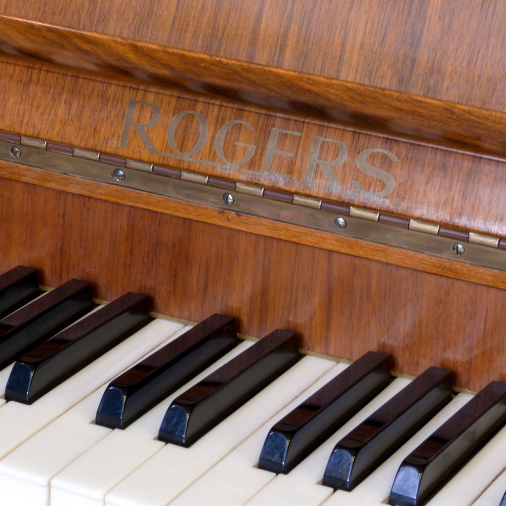 Walnut Piano By Rogers photo furniture