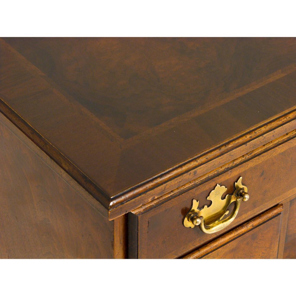 Queen Anne Style Walnut Desk photo for sale