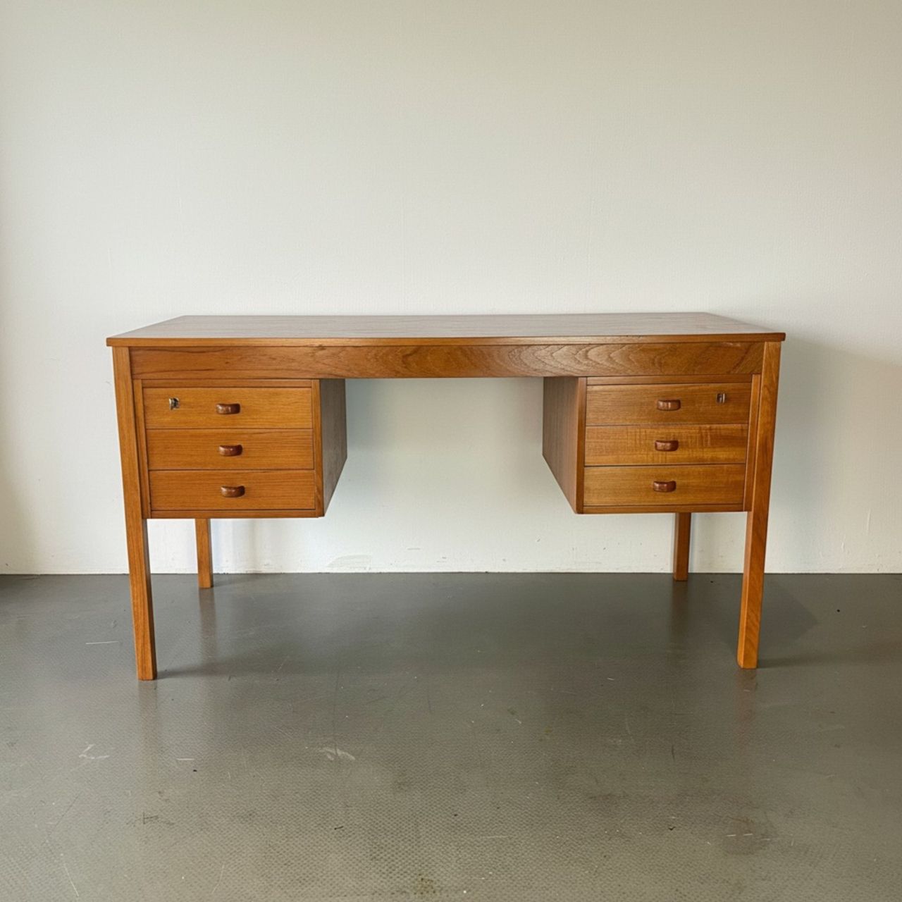 Midcentury Danish Teak Desk, Mid 20th Century photo furniture