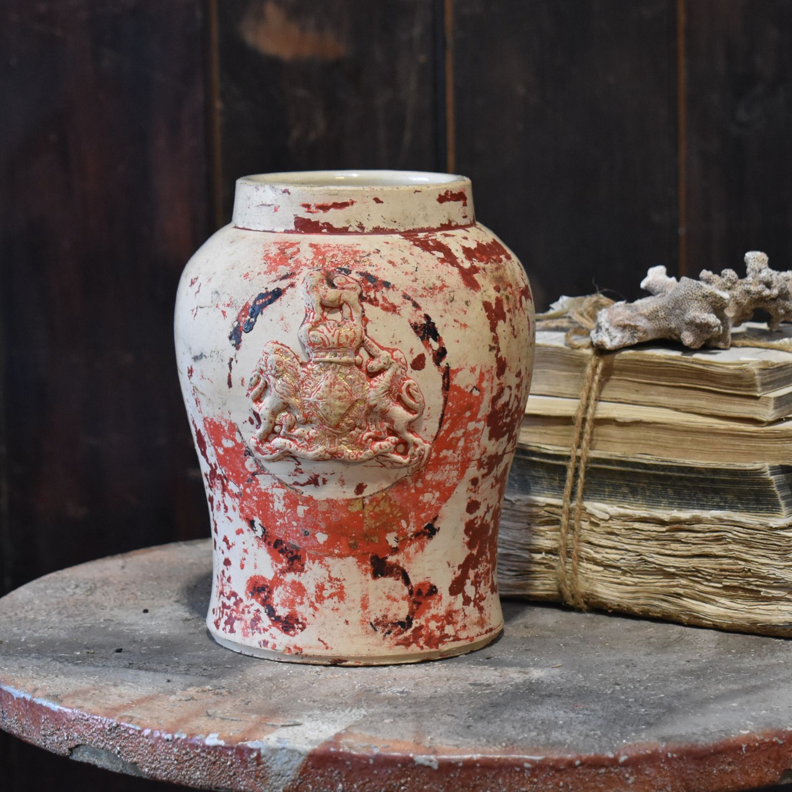 Antique Stoneglaze Tabacco Jar 19th Century Price Of Bristol Shop Display Pot