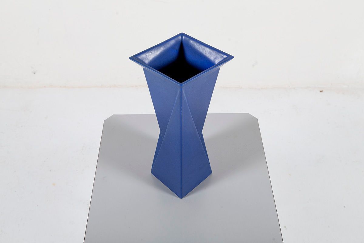 Large Ceramic Vase By Jan Van Der Vaart For Makkum, 1980s photo furniture
